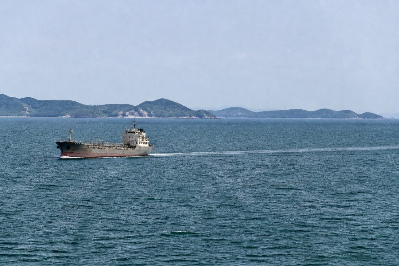 瀬戸内の海と船